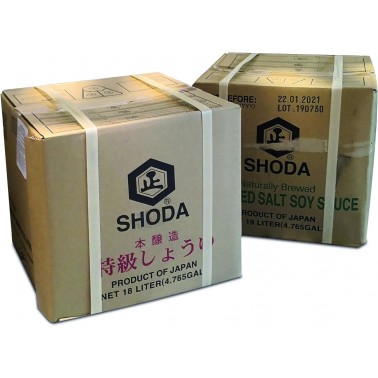 Salsa de soja baja en sal - Shoda genen shoyu 18L